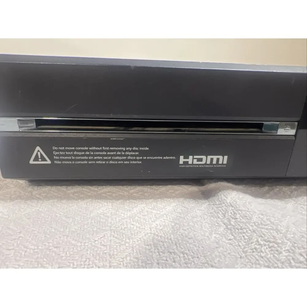 Microsoft Xbox One Black Console Model 1540 Console Only For Parts UNTESTED